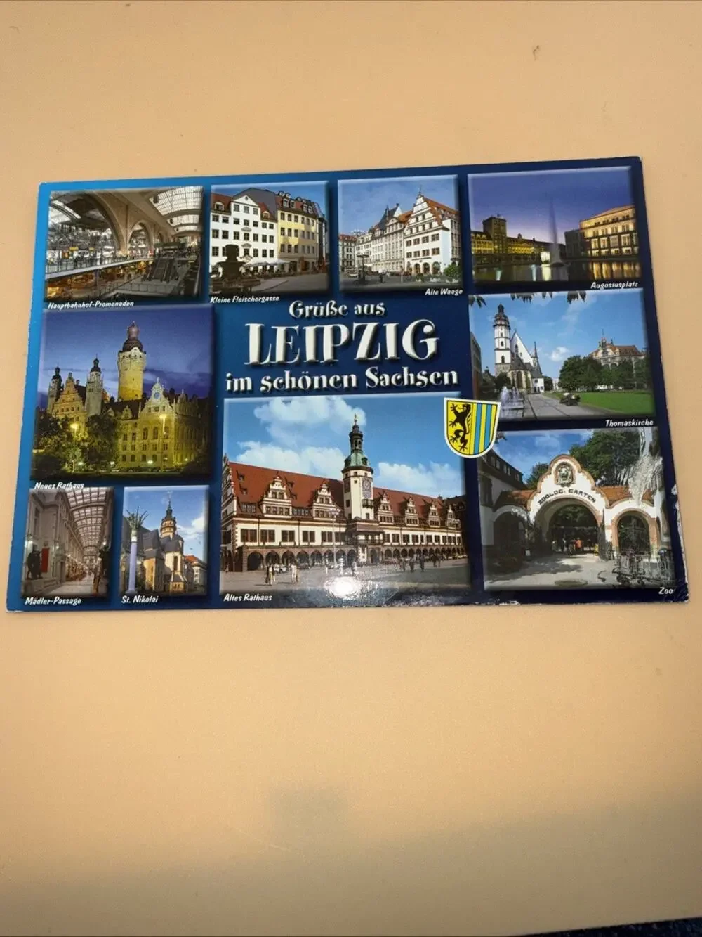 2012 Postcard - Germany - LIEPZIG Im Schonen Sachsen Posted